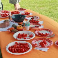 Our Tomato Festival brought fresh produce to our residents.