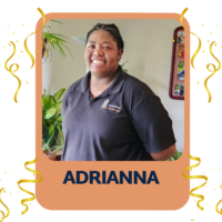 Employee of the Month Adrianna