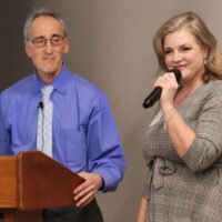 Dawn Leudtke and Eric Friedman event