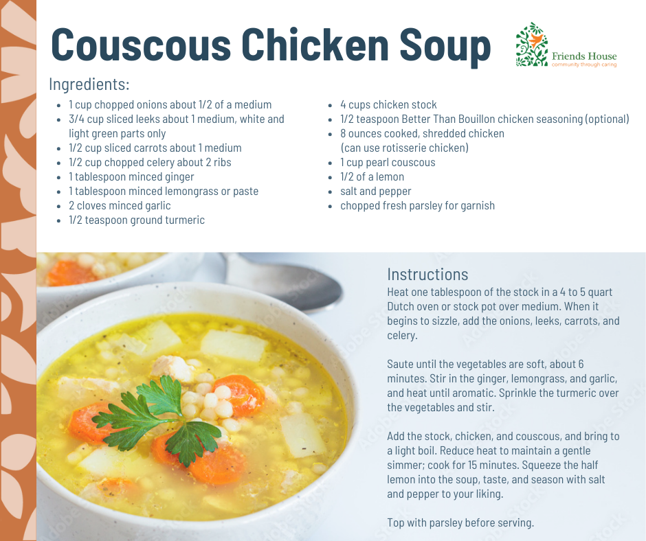 Couscous Chicken Soup