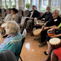 Drumming with Diversity at Friends House Retirement Community