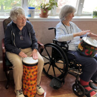 Drumming with Diversity at Friends House Retirement Community