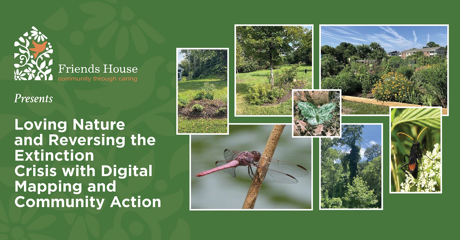 Loving Nature and Reversing the Extinction Crisis with Digital Mapping and Community Action