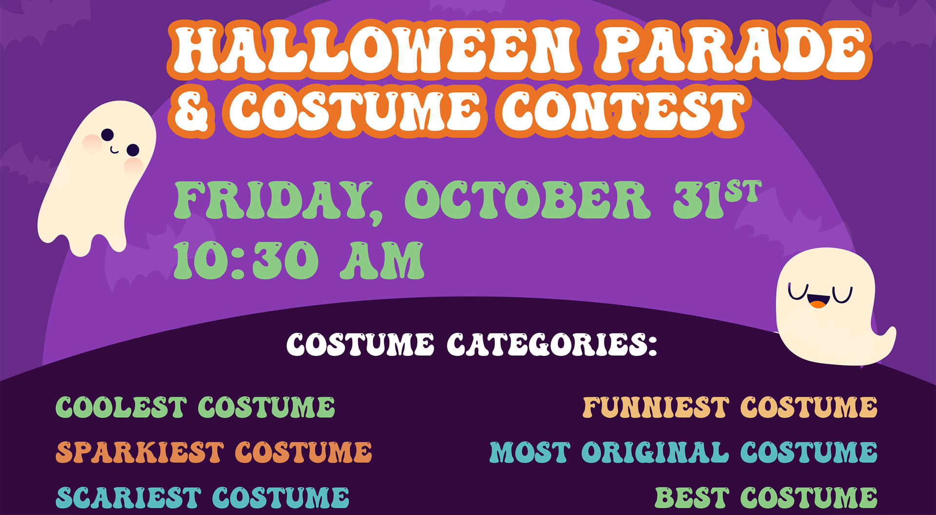 Halloween Parade & Costume Contest