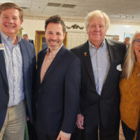 Phil Burkholder, Senator Zucker, Greg Mort and his wife