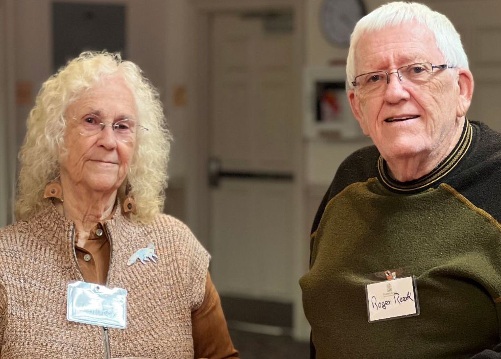Roger and Judith Roark, Friends House Residents