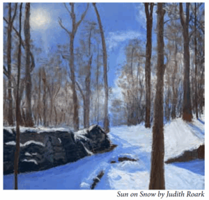 Sun on Snow by Judith Roark