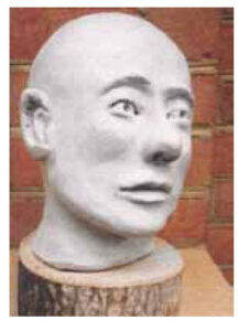 Sculptural Head by Jay Pease